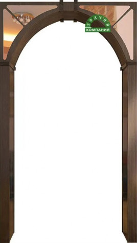Зодчий Межкомнатная дверь Тип-3 с зеркалом, арт. 13705