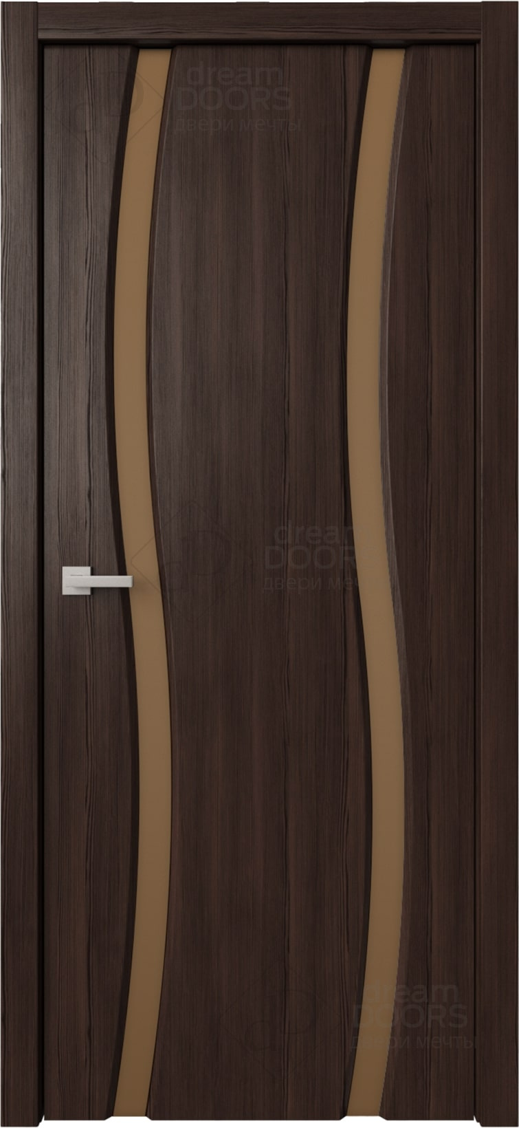 Dream Doors Межкомнатная дверь Сириус 2 Волна узкое ДО, арт. 20084 - фото №5