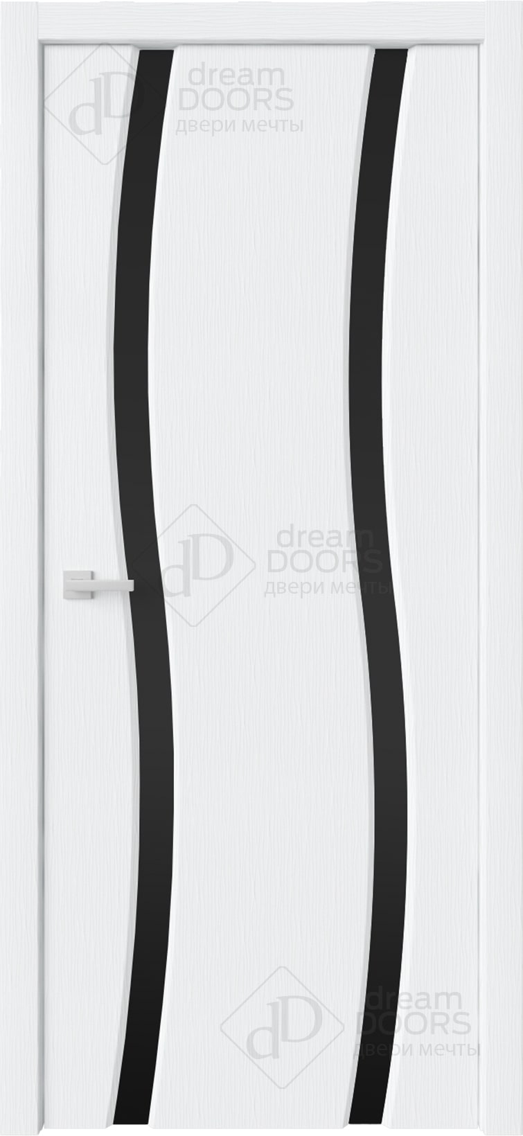 Dream Doors Межкомнатная дверь Сириус 2 Волна узкое ДО, арт. 20084 - фото №3