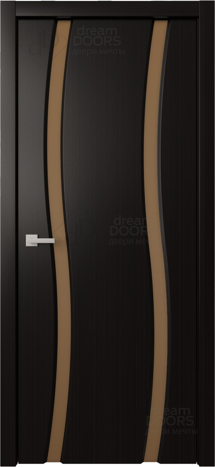 Dream Doors Межкомнатная дверь Сириус 2 Волна узкое ДО, арт. 20084 - фото №4