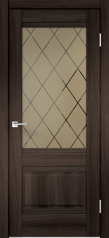 VellDoris Межкомнатная дверь Alto 2V бронза, арт. 5368 - фото №1