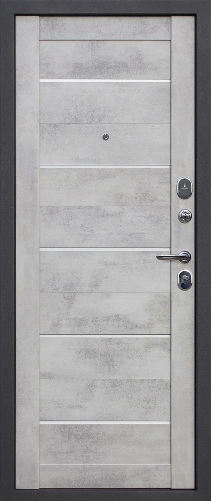 Феррони Входная дверь 7,5 см Гарда серебро Царга, арт. 0003624 - фото №1